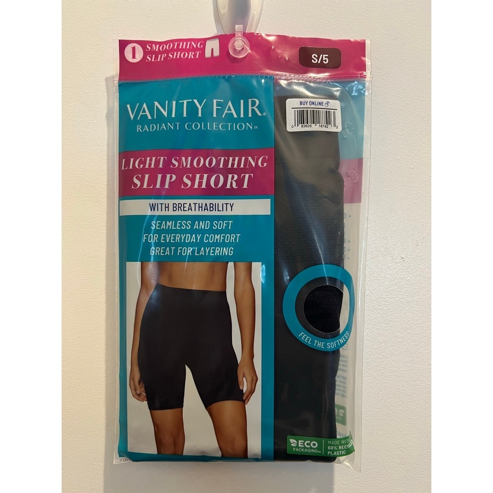 NWT Vanity Fair Light Smoothing Seamless & Soft with Breathability Slip Shorts